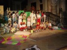 Il gruppo degli attori in Duomo